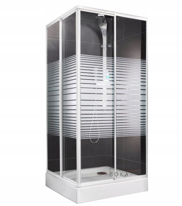 Sprchový kút Aquaform Variabel s posuvnými dverami 80 x 80 cm